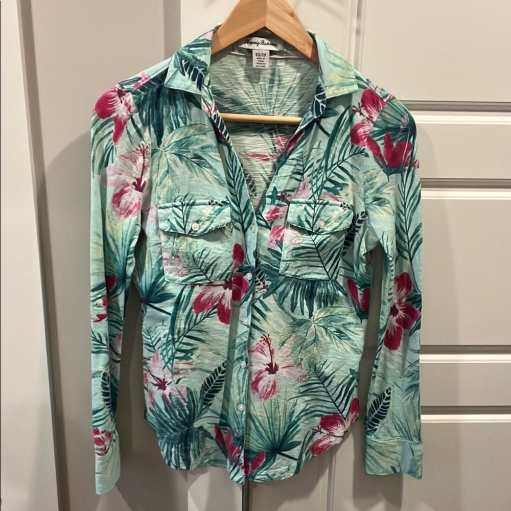 Tommy Bahama Floral Button-Up Shirt
